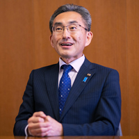 お話を伺った、代表取締役社長 山下様。